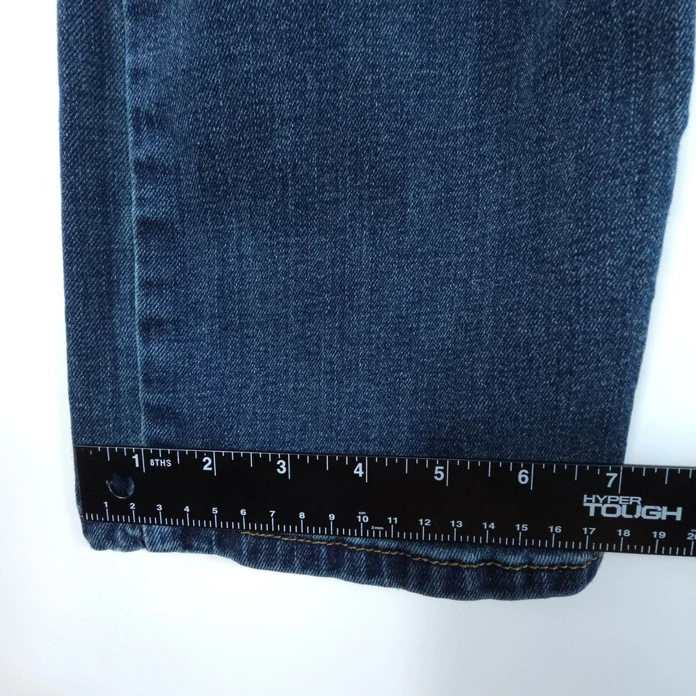 Wrangler Slim Straight Jeans Mens 32x30‎ Blue Streetwear Skate Denim Pants